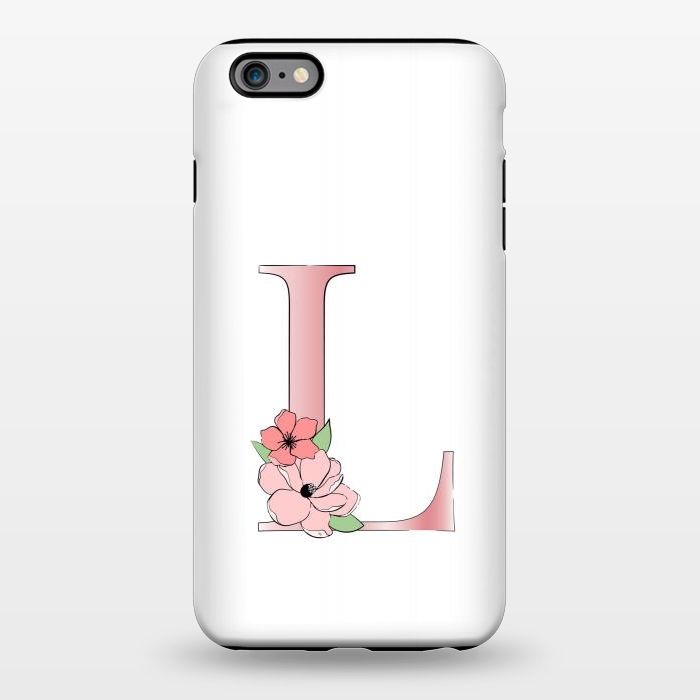 iPhone 6/6s plus StrongFit Monogram Letter L by Martina
