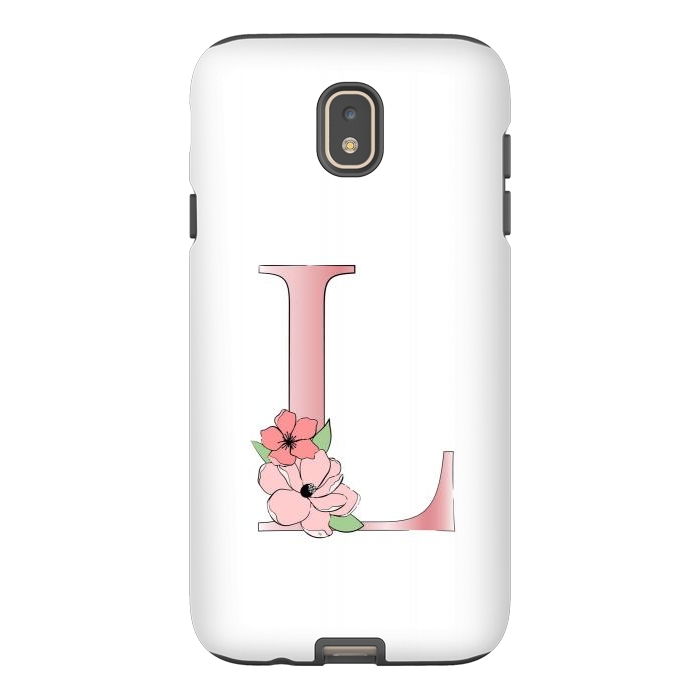 Galaxy J7 StrongFit Monogram Letter L by Martina