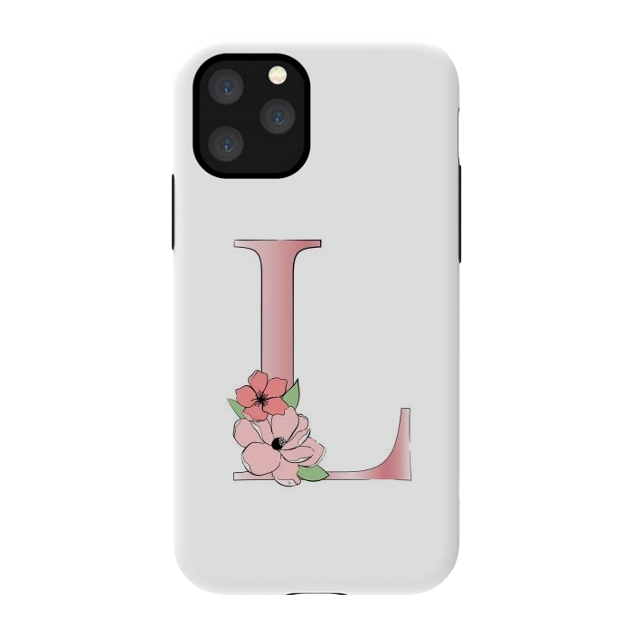 iPhone 11 Pro StrongFit Monogram Letter L by Martina