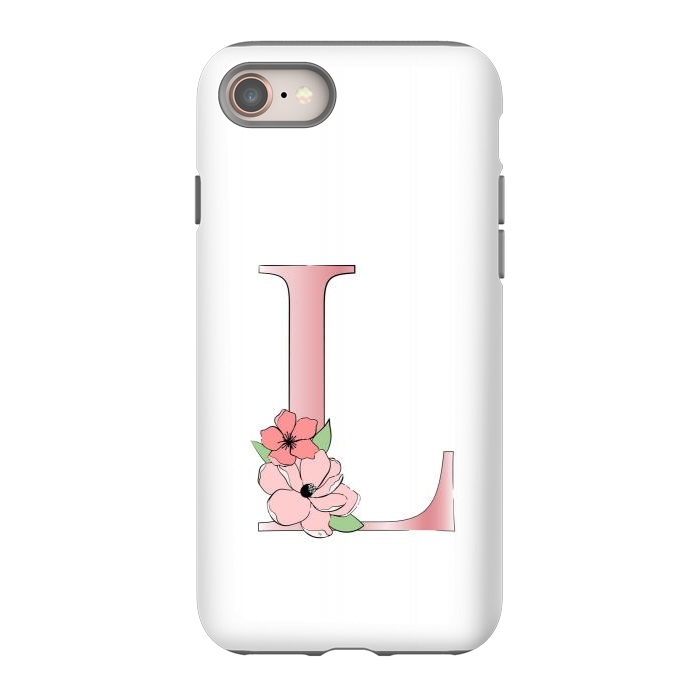 iPhone SE StrongFit Monogram Letter L by Martina