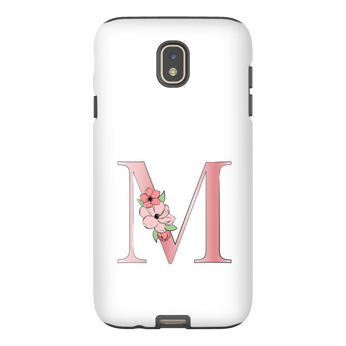 Galaxy J7 StrongFit Monogram Letter M by Martina