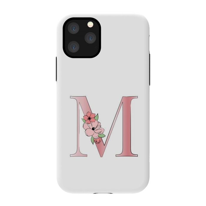iPhone 11 Pro StrongFit Monogram Letter M by Martina