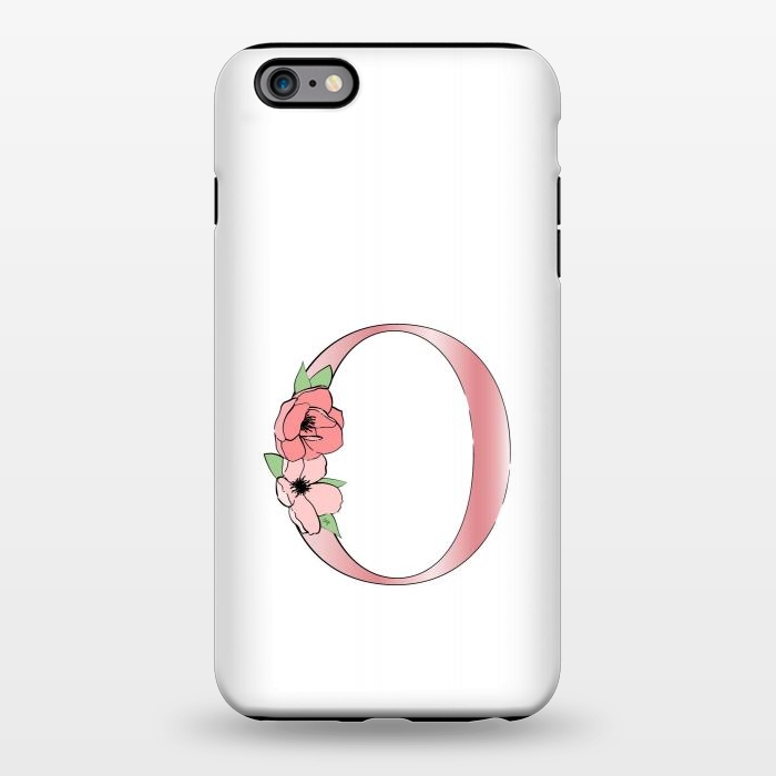 iPhone 6/6s plus StrongFit Monogram Letter O by Martina