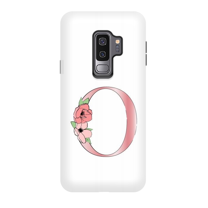 Galaxy S9 plus StrongFit Monogram Letter O by Martina