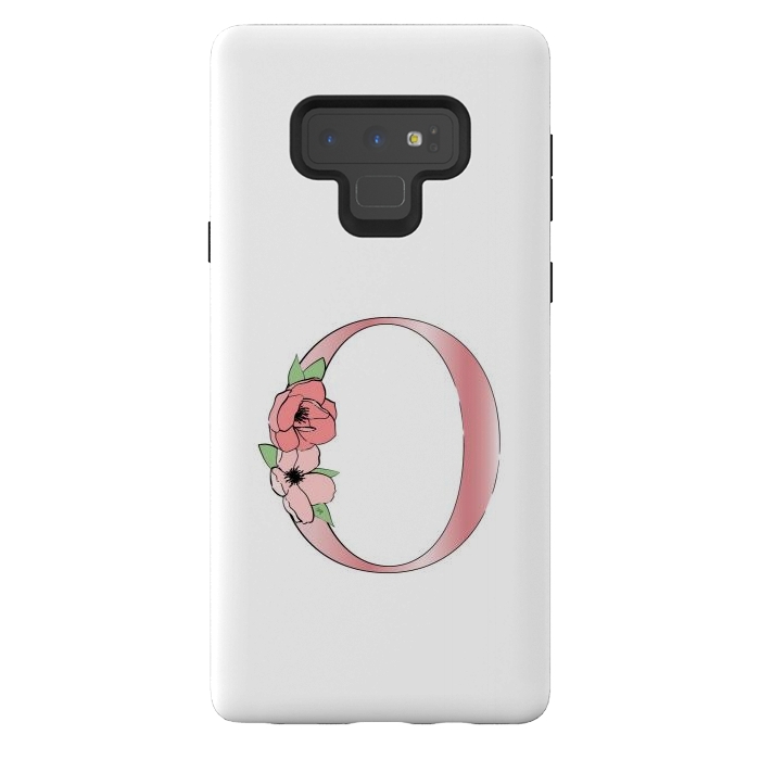 Galaxy Note 9 StrongFit Monogram Letter O by Martina