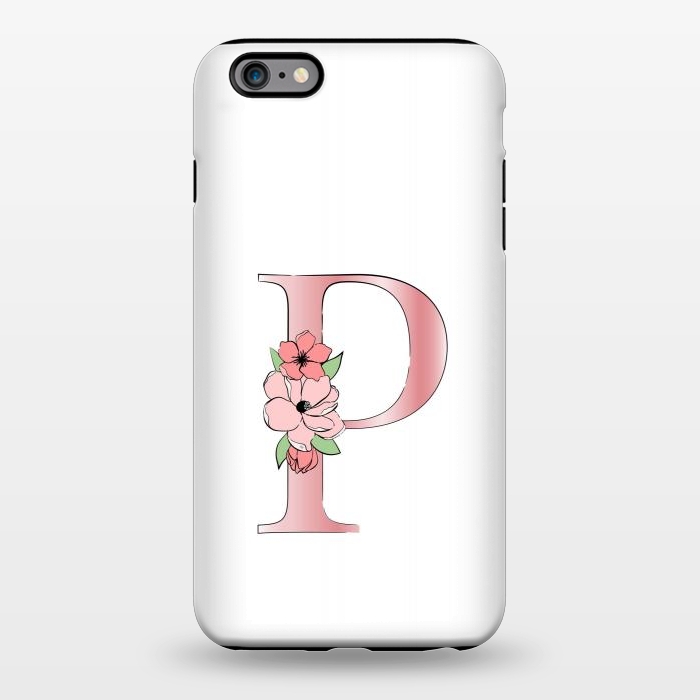 iPhone 6/6s plus StrongFit Monogram Letter P by Martina