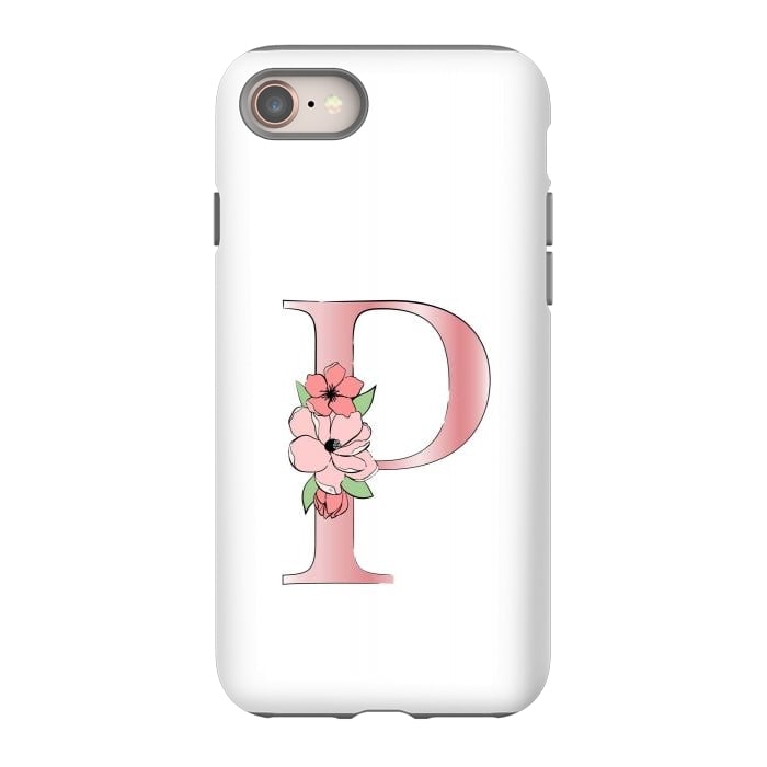 iPhone SE StrongFit Monogram Letter P by Martina