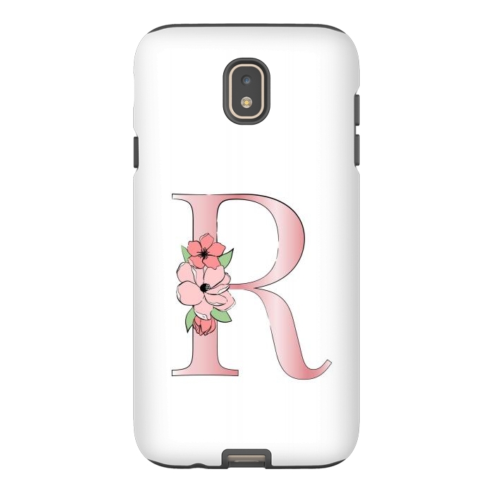 Galaxy J7 StrongFit Monogram Letter R by Martina