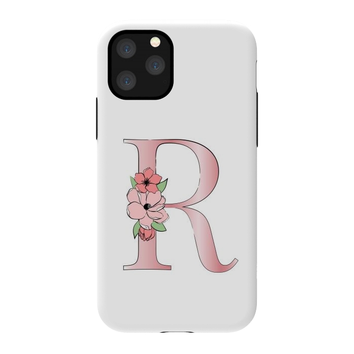 iPhone 11 Pro StrongFit Monogram Letter R by Martina