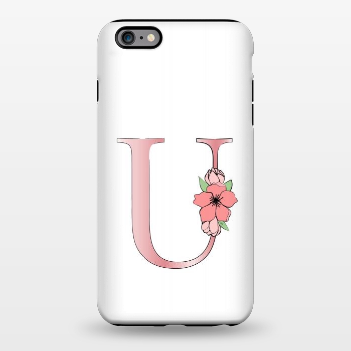 iPhone 6/6s plus StrongFit Monogram Letter U by Martina