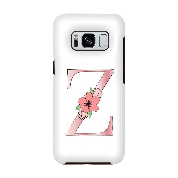 Galaxy S8 StrongFit Monogram Letter Z by Martina