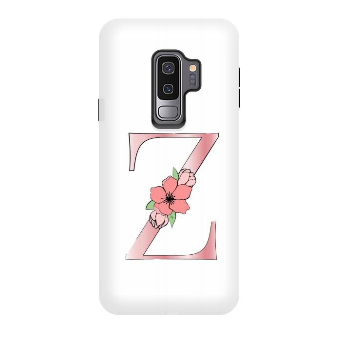 Galaxy S9 plus StrongFit Monogram Letter Z by Martina