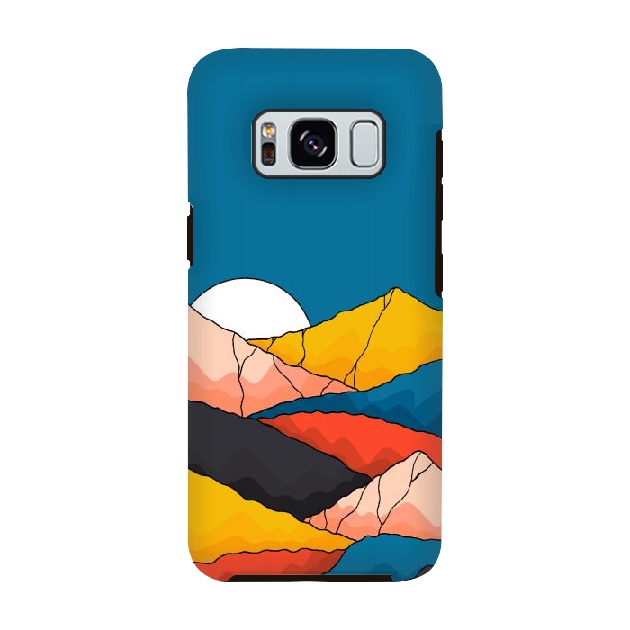 Galaxy S8 StrongFit The mountainous range by Steve Wade (Swade)