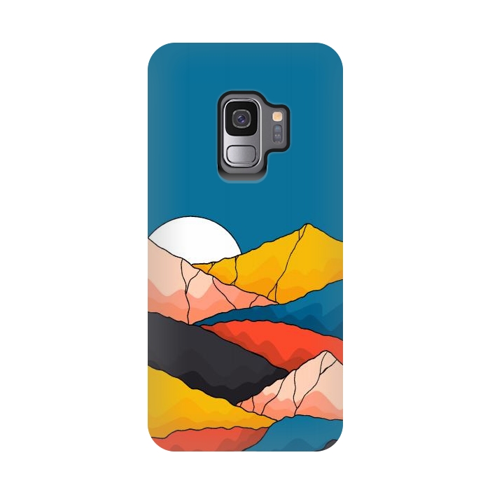 Galaxy S9 StrongFit The mountainous range by Steve Wade (Swade)