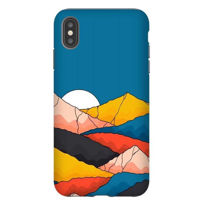 iPhone Xs Max StrongFit The mountainous range by Steve Wade (Swade)