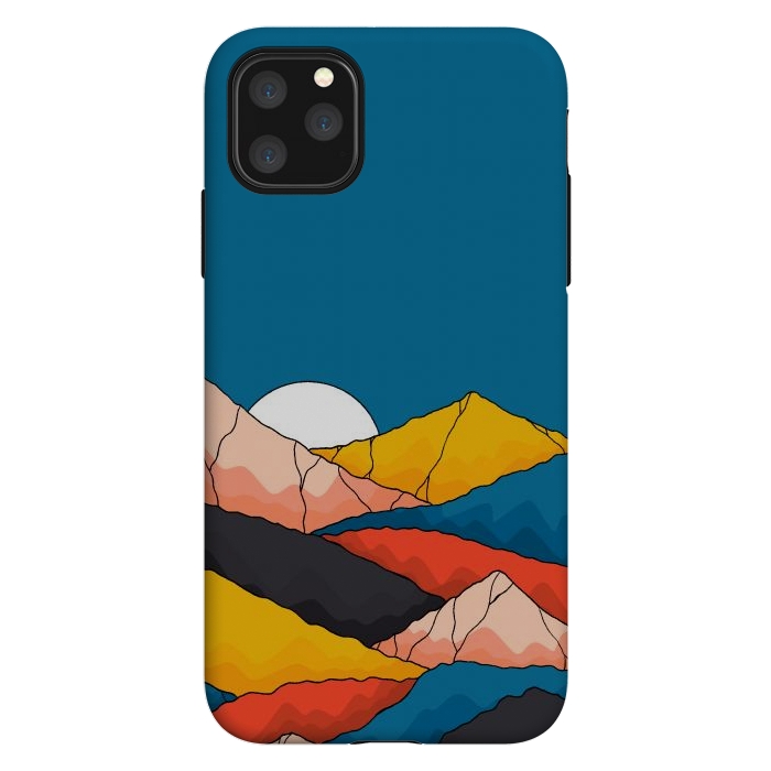 iPhone 11 Pro Max StrongFit The mountainous range by Steve Wade (Swade)