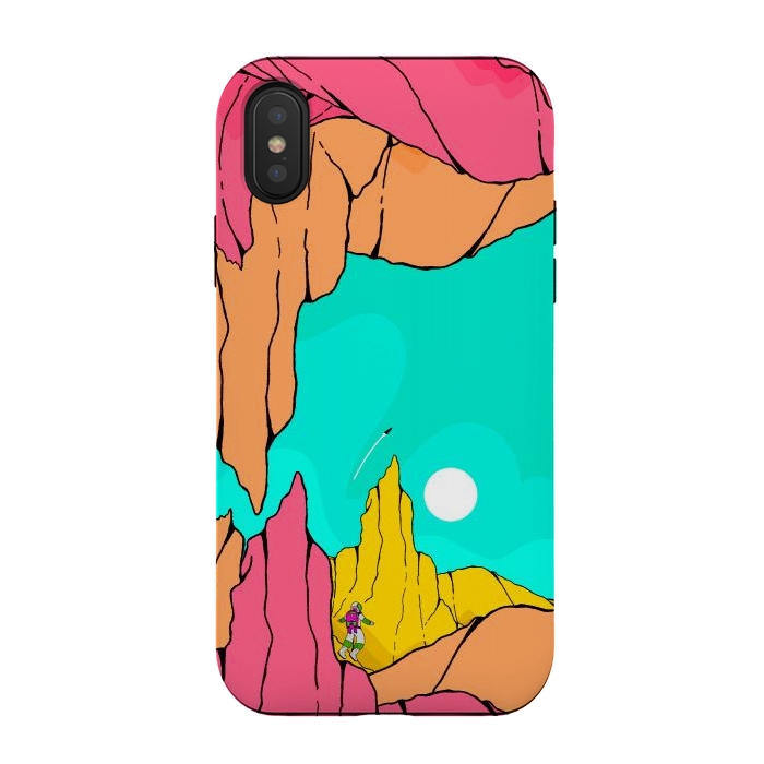 iPhone Xs / X StrongFit Space cave by Steve Wade (Swade)
