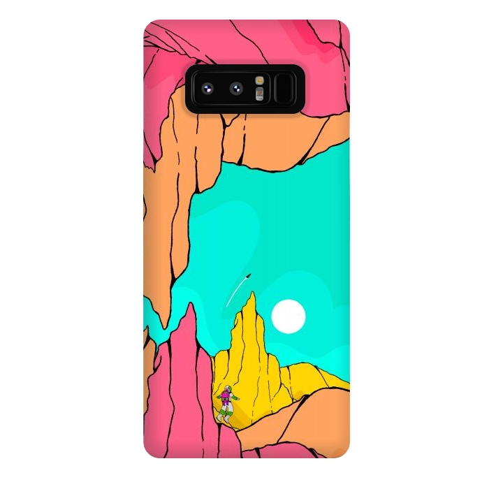 Galaxy Note 8 StrongFit Space cave by Steve Wade (Swade)