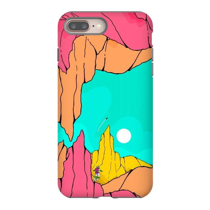 iPhone 8 plus StrongFit Space cave by Steve Wade (Swade)