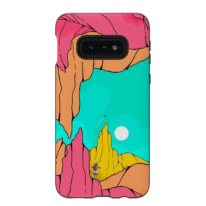 Galaxy S10e StrongFit Space cave by Steve Wade (Swade)