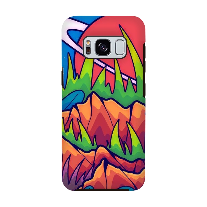 Galaxy S8 StrongFit A tropical space world by Steve Wade (Swade)