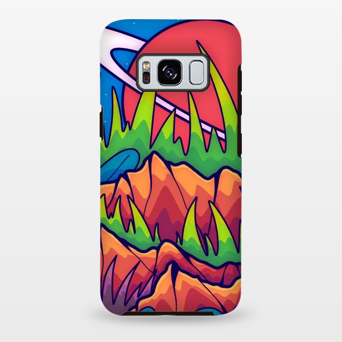 Galaxy S8 plus StrongFit A tropical space world by Steve Wade (Swade)