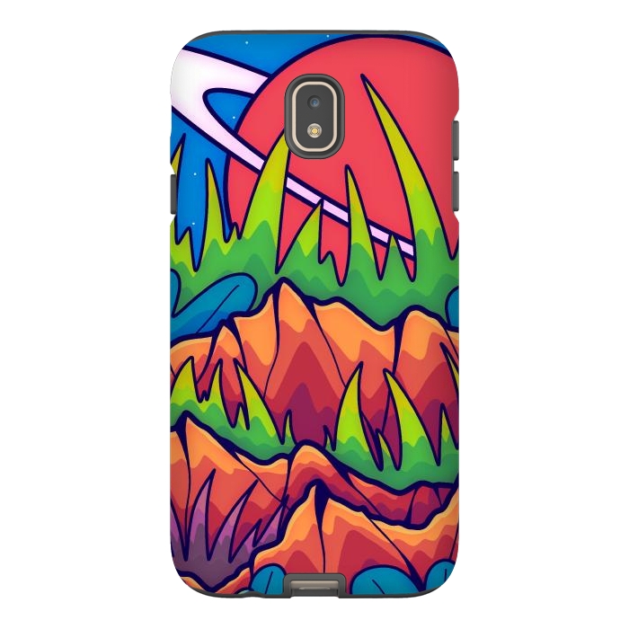 Galaxy J7 StrongFit A tropical space world by Steve Wade (Swade)