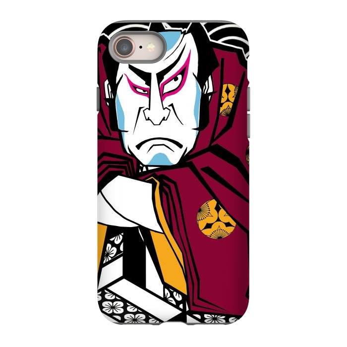 iPhone 8 StrongFit Grumpy Sam by Milo "Mr Lucky" Marcer
