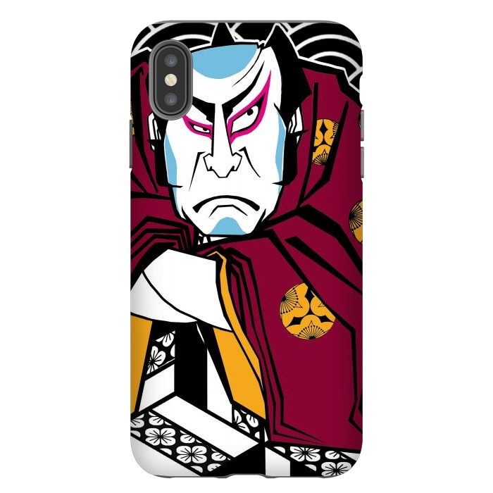 iPhone Xs Max StrongFit Grumpy Sam by Milo "Mr Lucky" Marcer