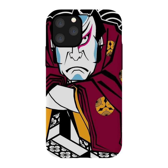 iPhone 11 Pro StrongFit Grumpy Sam by Milo "Mr Lucky" Marcer