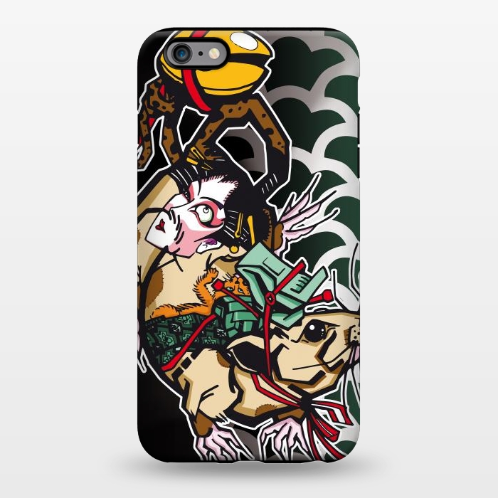 iPhone 6/6s plus StrongFit Japanese Rat by Milo "Mr Lucky" Marcer