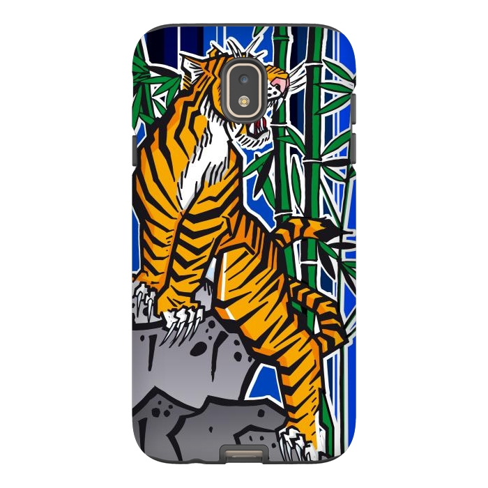 Galaxy J7 StrongFit Japanese Tiger by Milo "Mr Lucky" Marcer