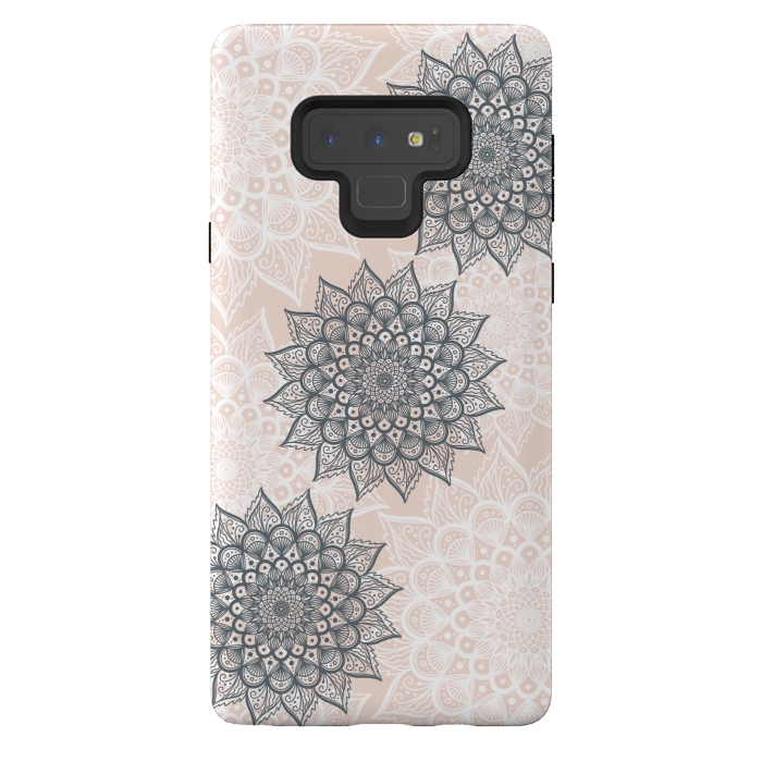 Galaxy Note 9 StrongFit Aesthetic mandalas by Jms