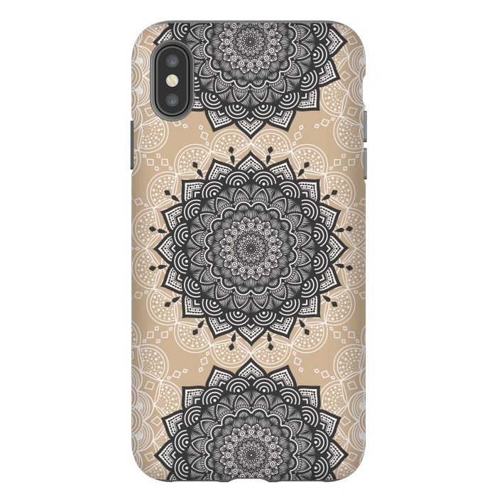 iPhone Xs Max StrongFit Flower mandalas. by Jms