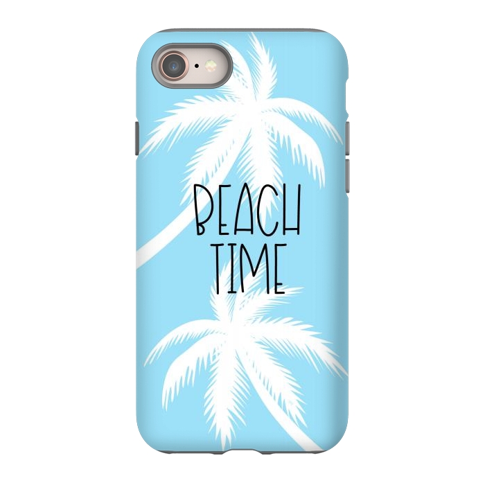 iPhone 8 StrongFit Blue Beach Time by Martina