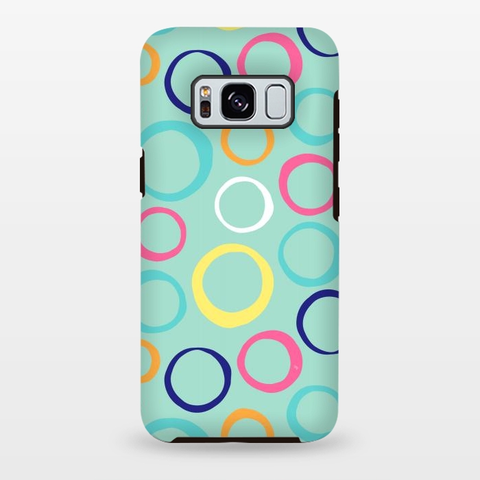 Galaxy S8 plus StrongFit Happy Circles by Martina