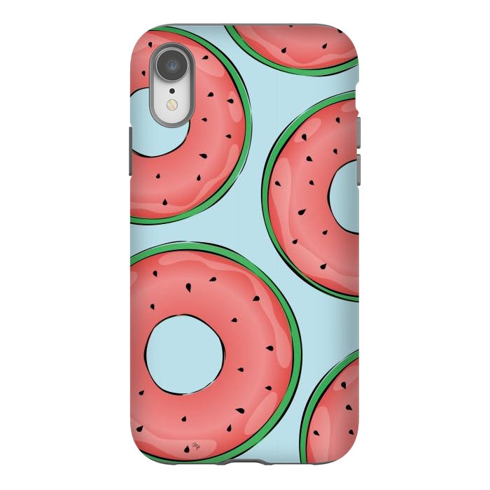 iPhone Xr StrongFit Water melons by Martina