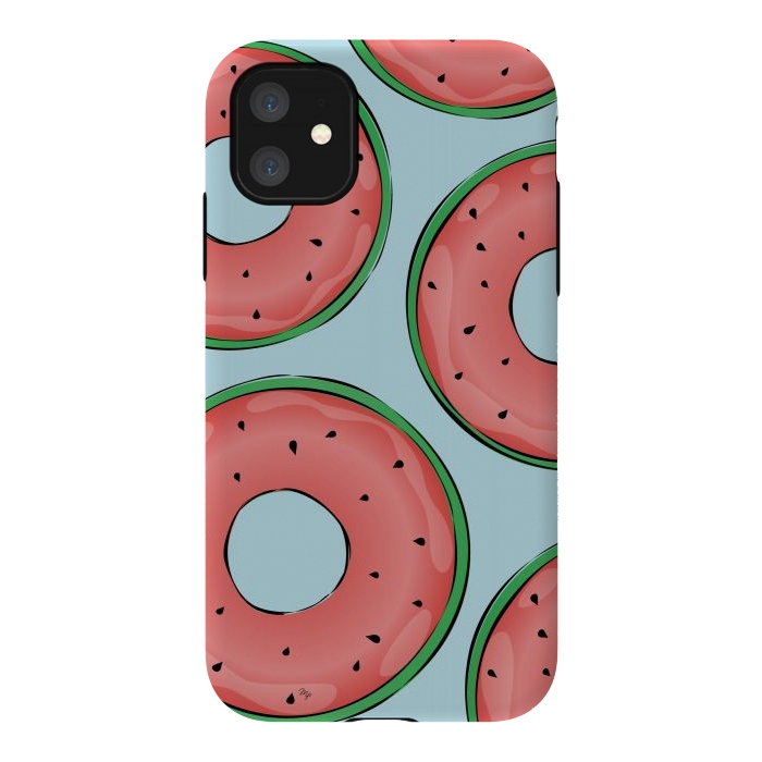 iPhone 11 StrongFit Water melons by Martina