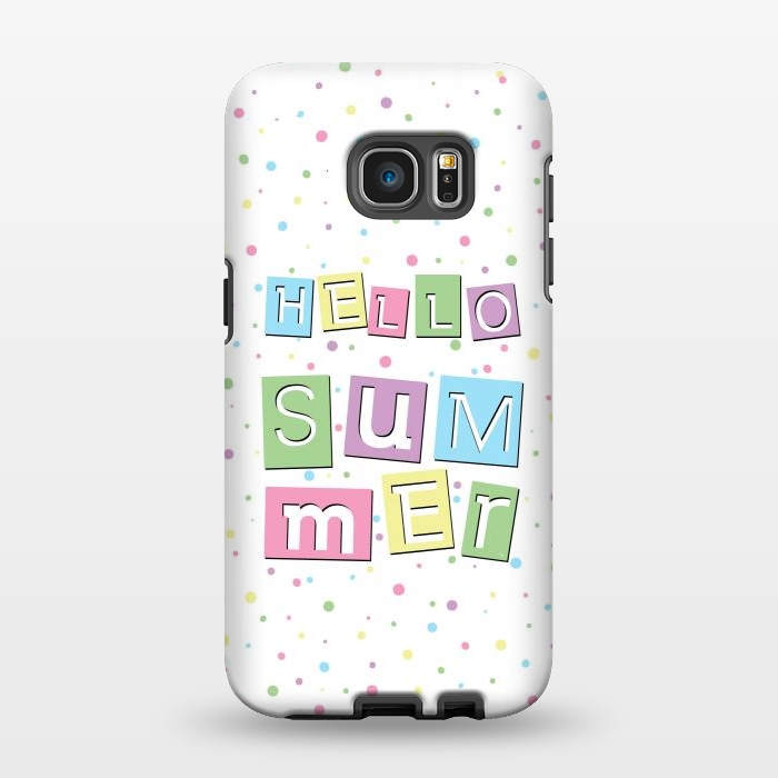 Galaxy S7 EDGE StrongFit Hello Summer by Martina