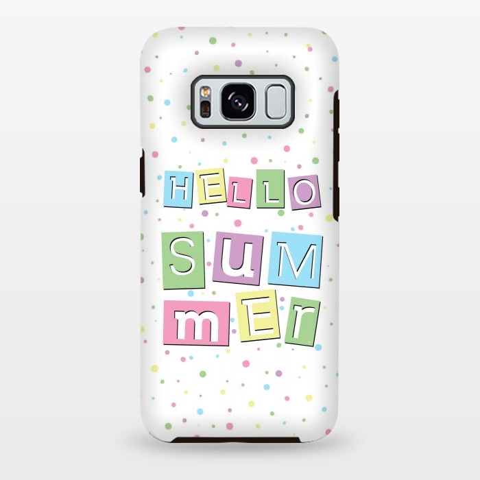 Galaxy S8 plus StrongFit Hello Summer by Martina