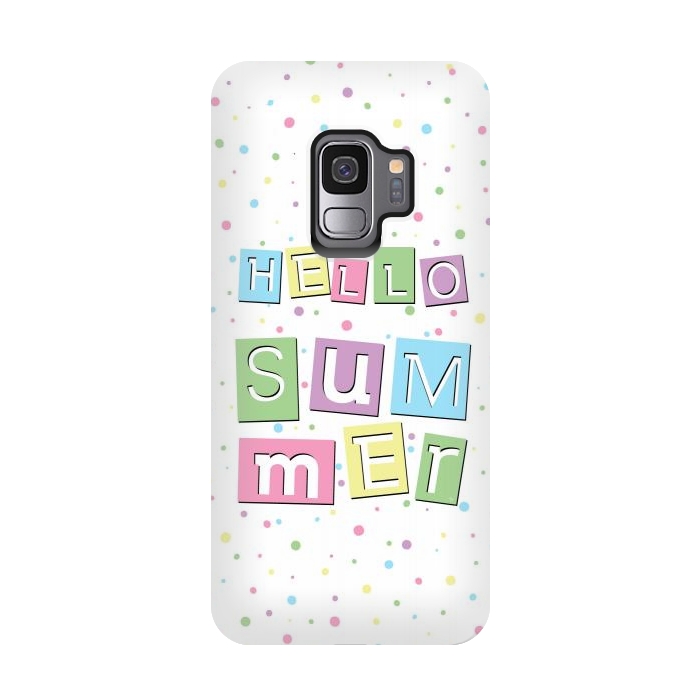 Galaxy S9 StrongFit Hello Summer by Martina