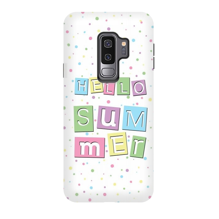 Galaxy S9 plus StrongFit Hello Summer by Martina