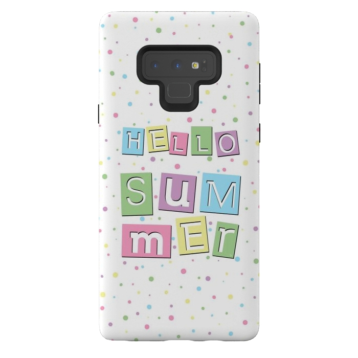 Galaxy Note 9 StrongFit Hello Summer by Martina