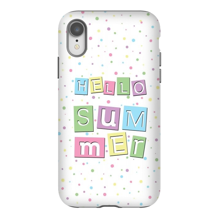 iPhone Xr StrongFit Hello Summer by Martina