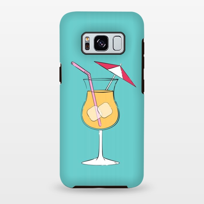 Galaxy S8 plus StrongFit Summer Drink by Martina