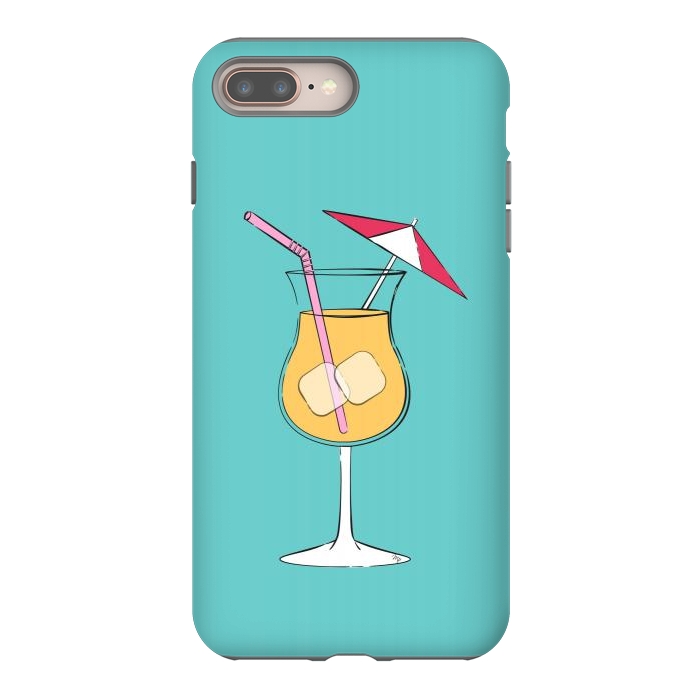iPhone 8 plus StrongFit Summer Drink by Martina