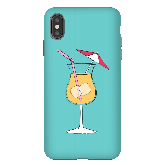 iPhone Xs Max StrongFit Summer Drink by Martina