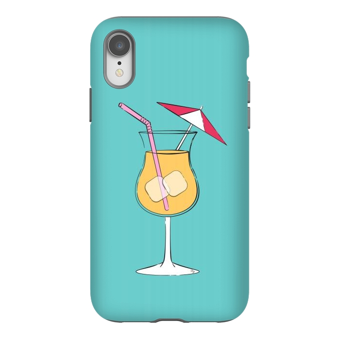 iPhone Xr StrongFit Summer Drink by Martina