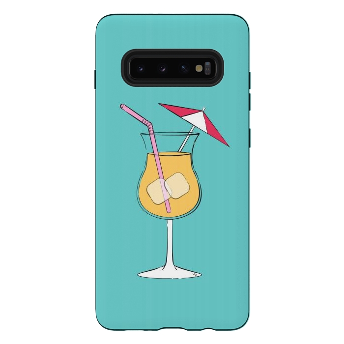 Galaxy S10 plus StrongFit Summer Drink by Martina