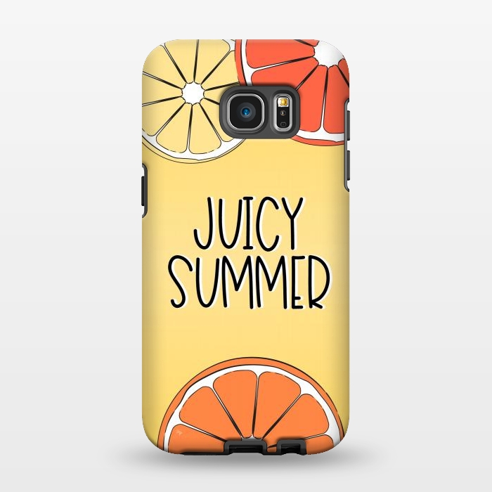 Galaxy S7 EDGE StrongFit Juicy Summer by Martina